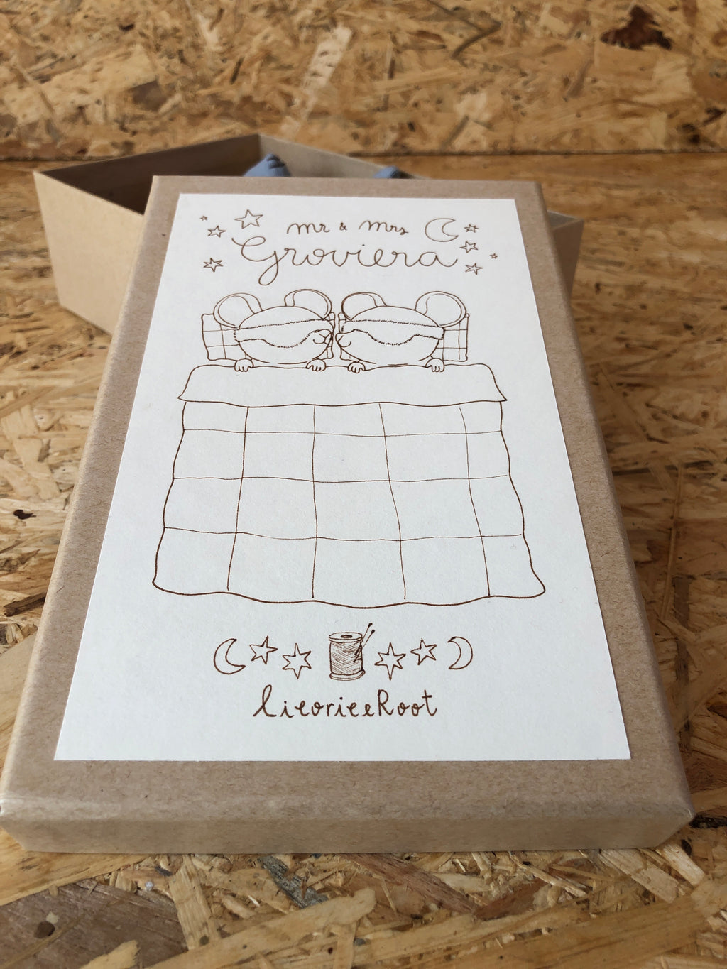 SET SCATOLA- Mr & Mrs Groviera