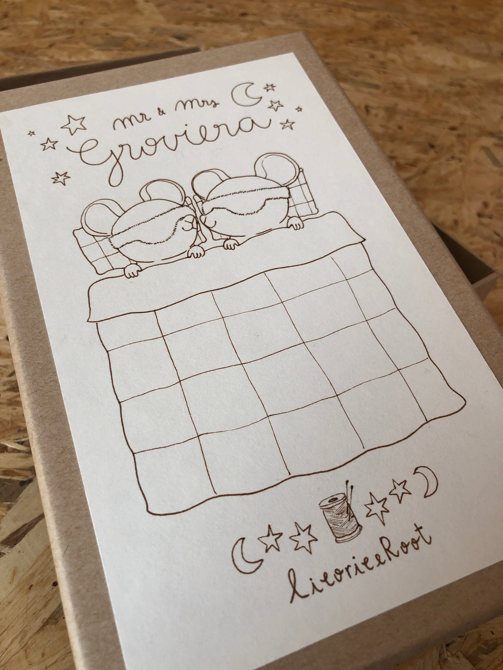 SET SCATOLA- Mr & Mrs Groviera